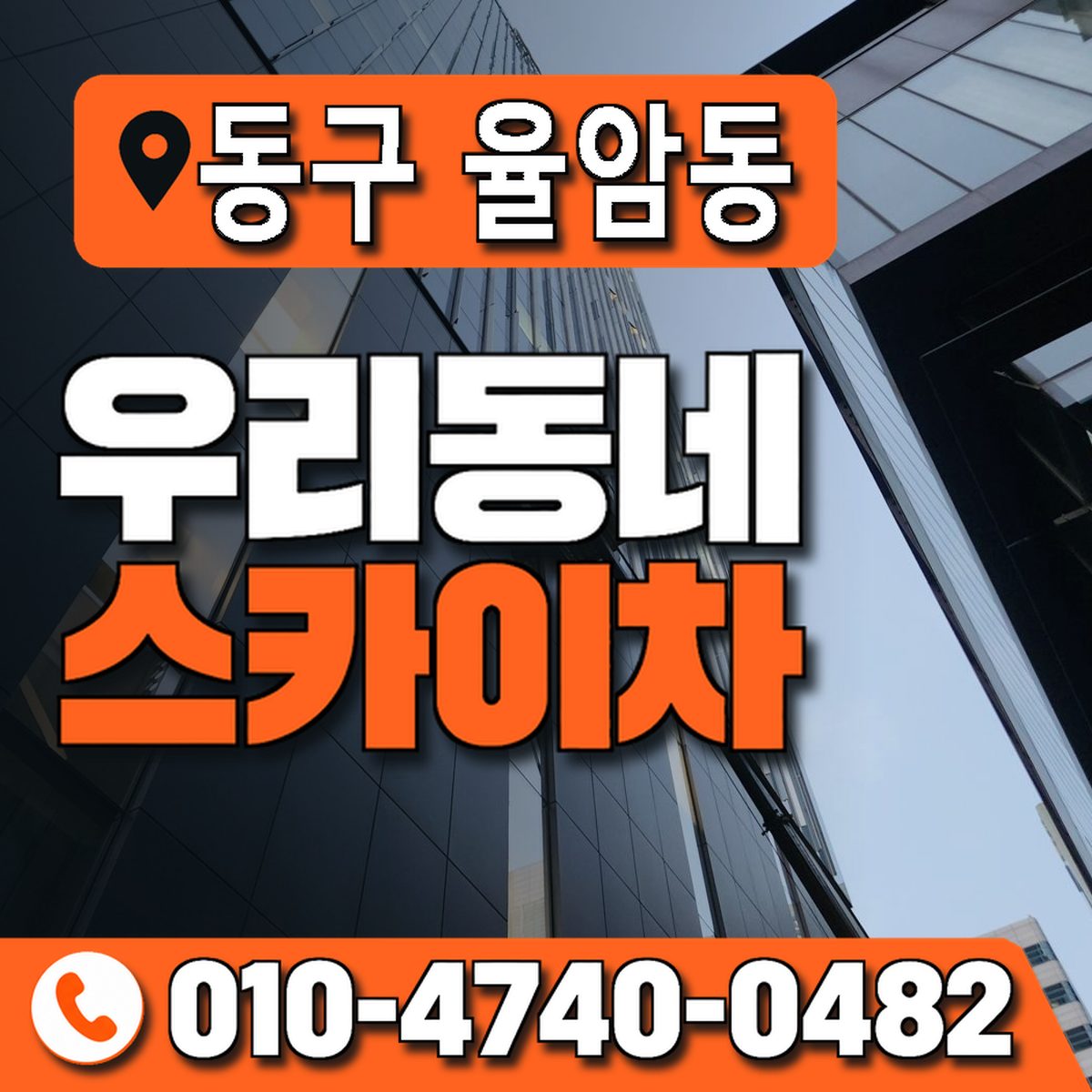 대구광역시 동구 율암동 우리동네 스카이차 010-4740-0482